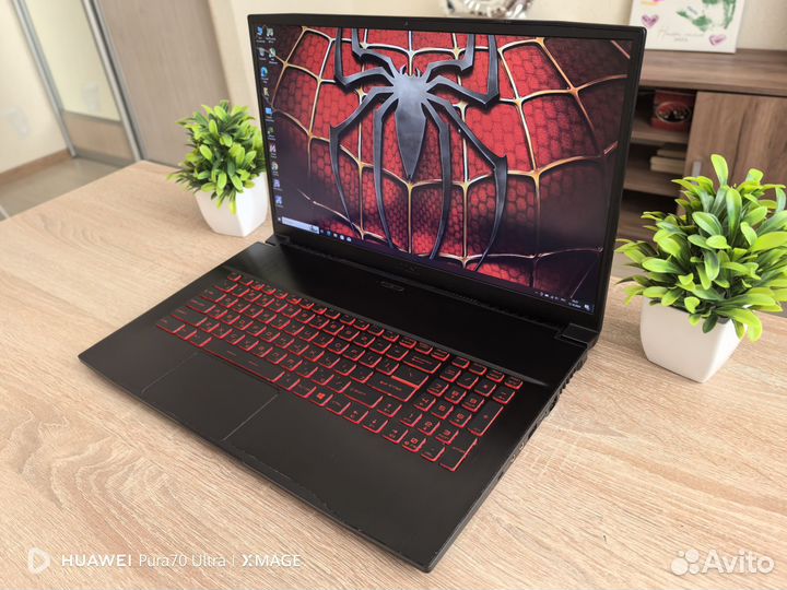Мощный ноутбук MSI 17.3 / RTX 3050