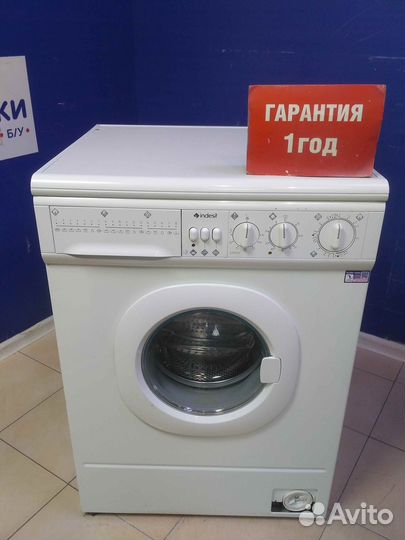 Стиральная машина бу indesit с гарантией 1 год