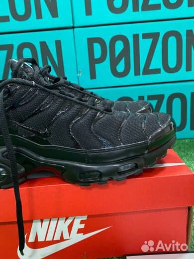 Nike Air Max Tn Plus Black Черные Оригинал Poizon