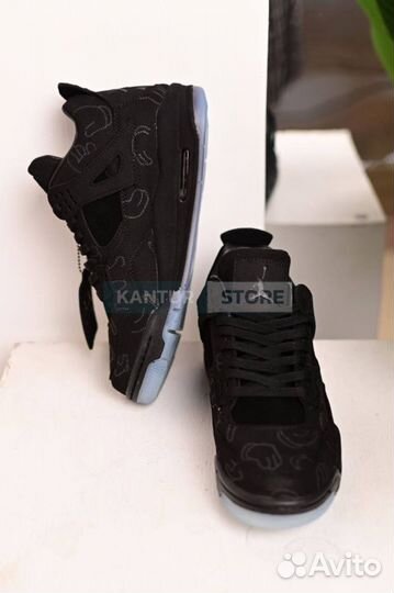 Кроссовки Nike Air Jordan 4 Kaws Black