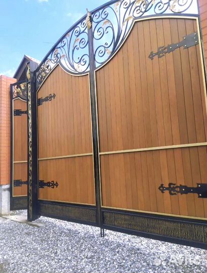 Кованные ворота