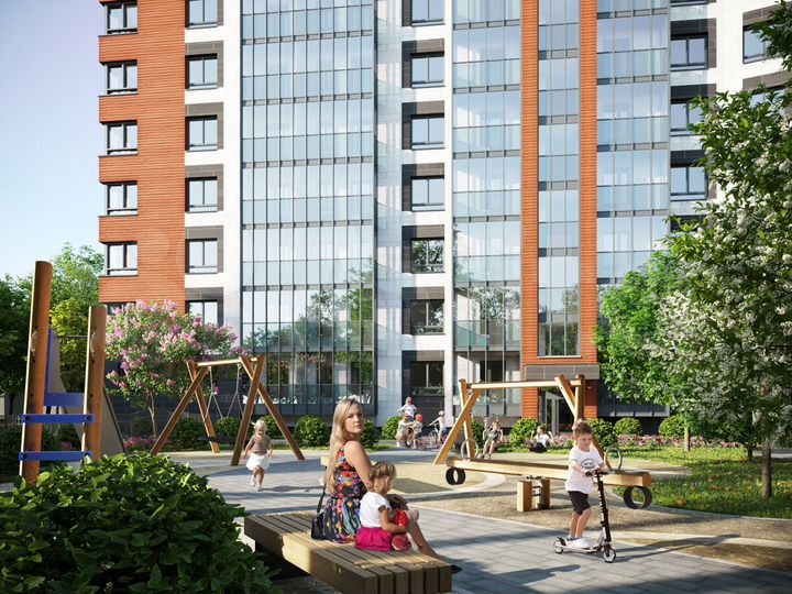 1-к. квартира, 34,8 м², 7/8 эт.