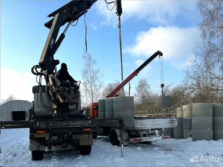 Колодец под ключ / копка колодцев машиной