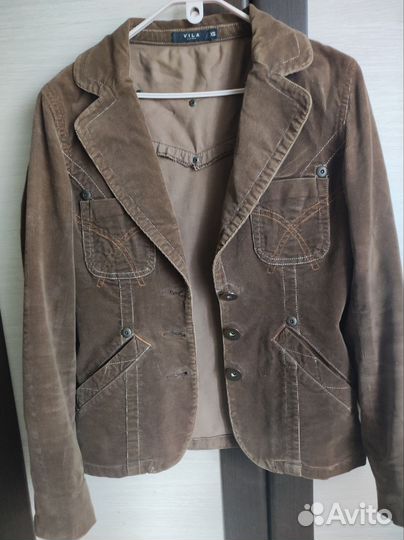 Пиджак вельветовый XS