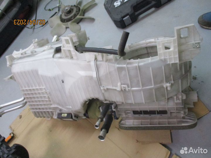 Прадо 150 корпус печки