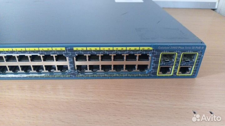 Коммутатор Cisco Catalyst 2960 plus series SL PoE