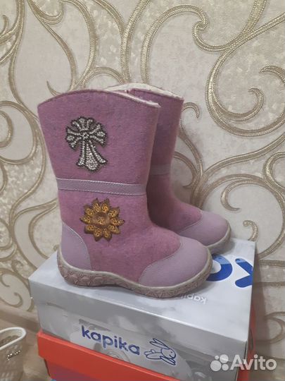 Валенки для девочки 18 см