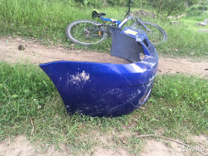 Бампер на приору 1