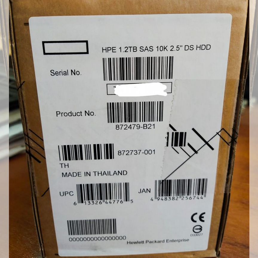 [872479-B21/872737-001] Жесткий Диск Hp 1.2tb