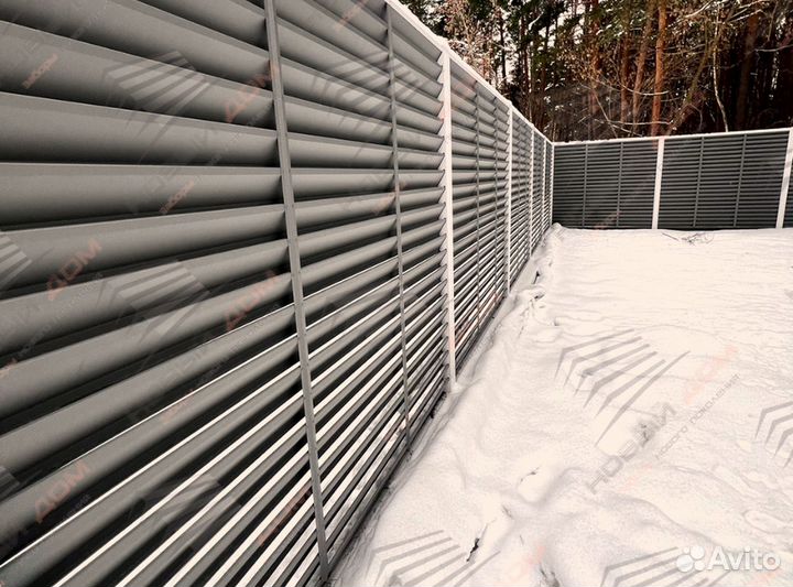 Забор жалюзи от производителя