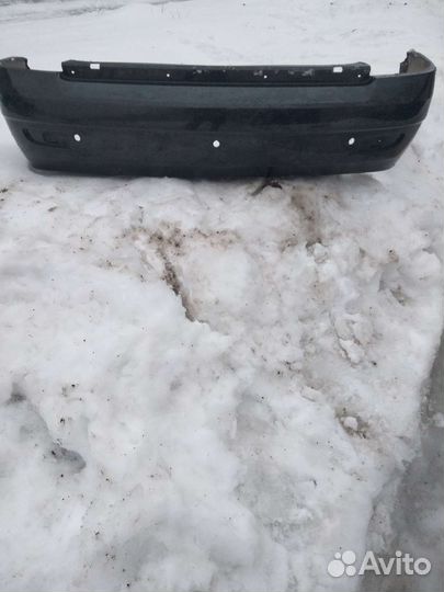 Бампер на priora задний
