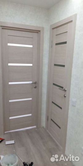 Монтаж межкомнатных дверей