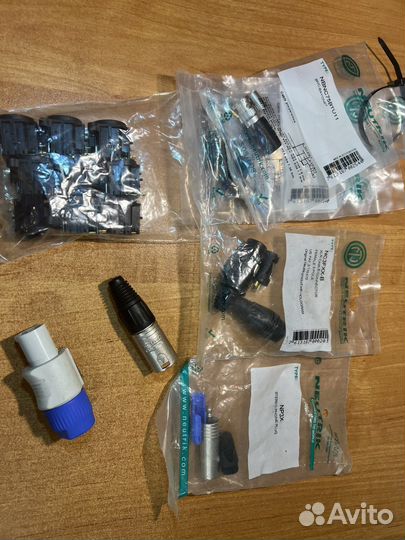 Разъемы XLR neutrik switchcraft