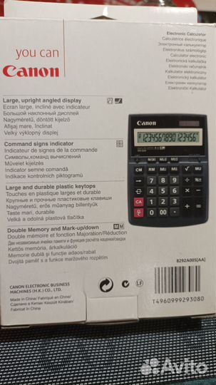 Калькулятор Canon WS-2226. Новый