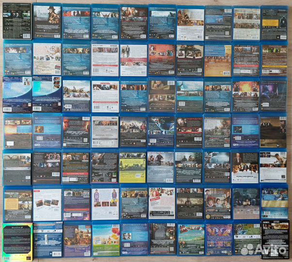 Подборка blu-ray дисков, лицензия