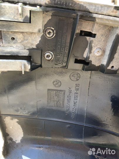 Передний бампер bmw e39