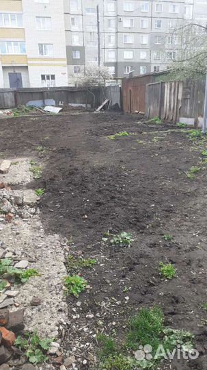 Вспашка земли мотоблоком