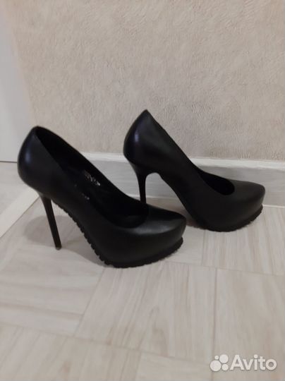 Туфли кожаные