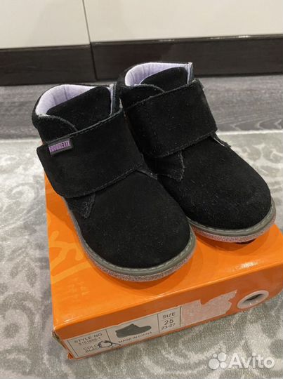 Ботинки длч девочки