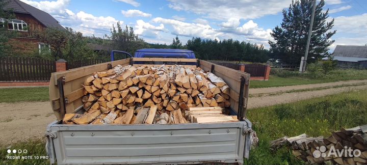 Дрова колотые