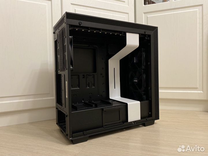 Корпус nzxt H700i White/Black TG