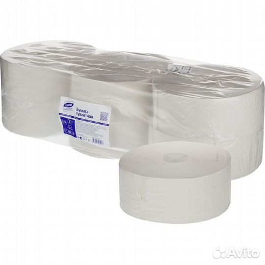 Бумага туалетная д/дисп Luscan Professional 1сл вт