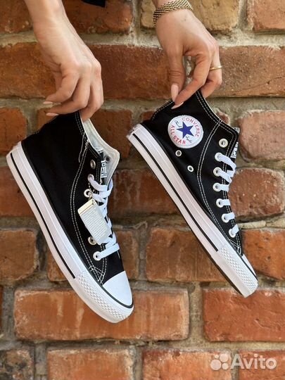 Кеды Converse высокие черные