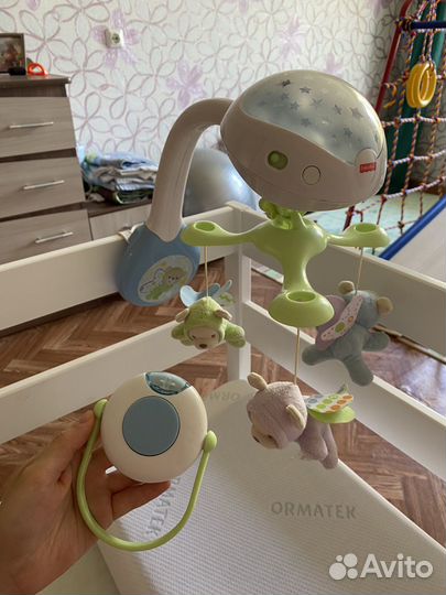 Мобиль в кроватку с проектором