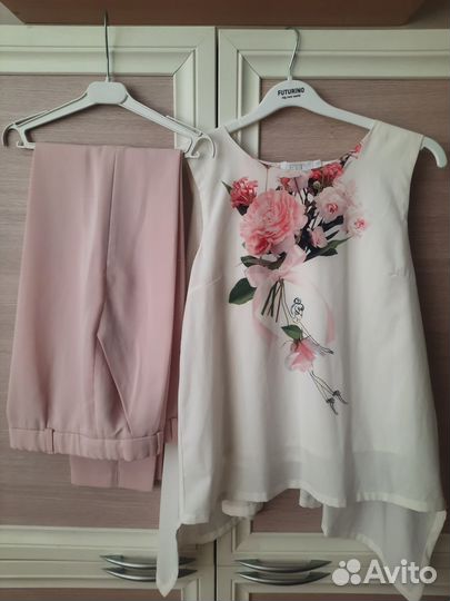 Летний костюм для девочки 152