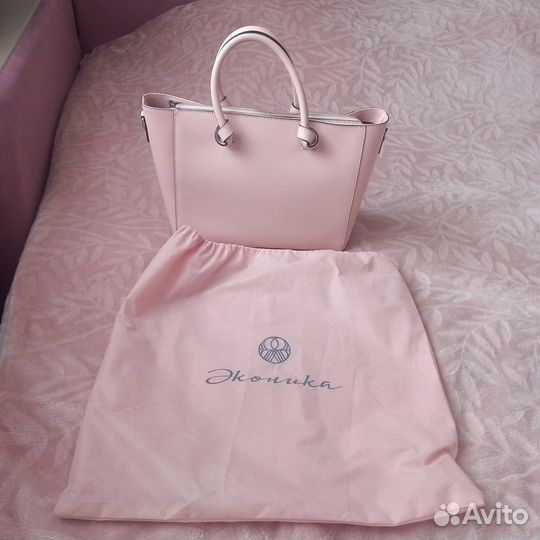 Сумка Эконика натуральная кожа