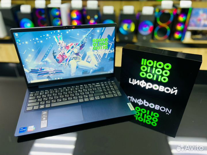 Мощный ноутбук Lenovo 15,6