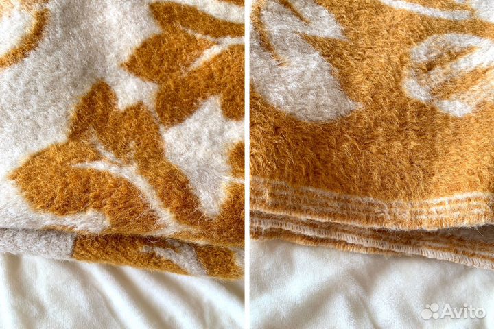 Одеяло верблюжье двухстороннее Китай времен СССР