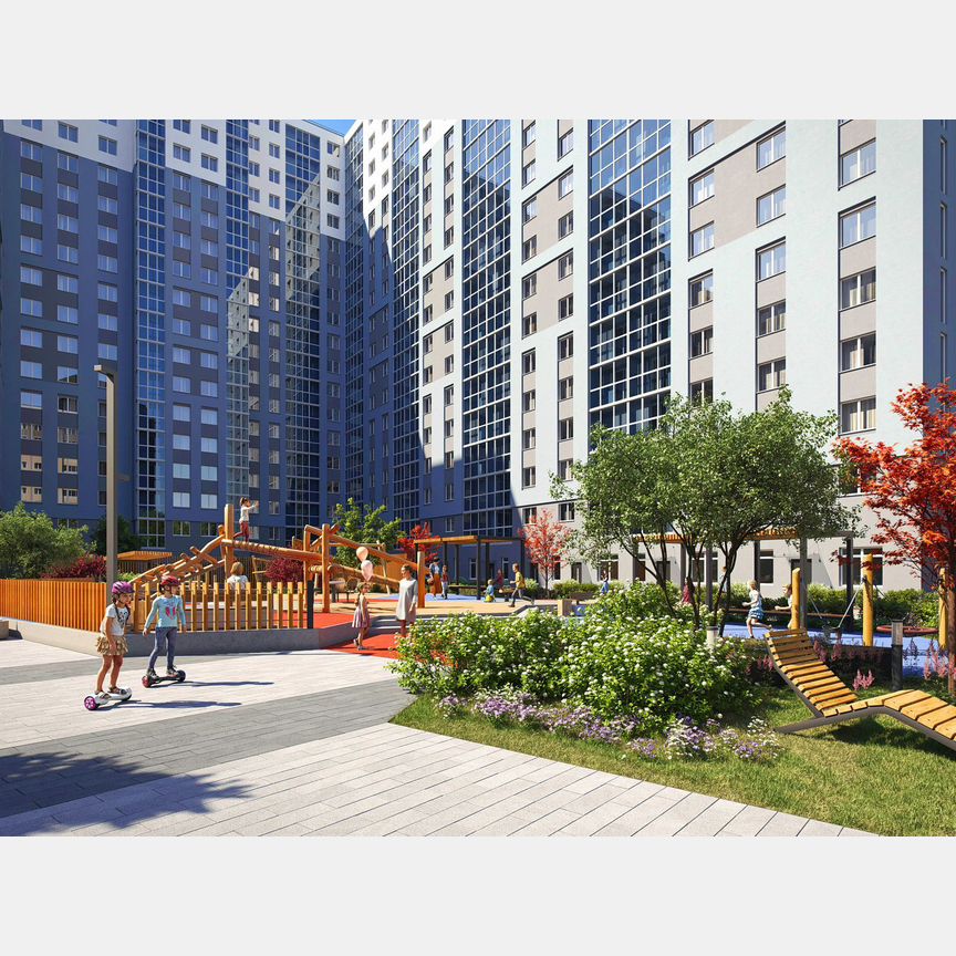2-к. квартира, 65,2 м², 9/19 эт.
