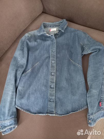 Рубашка джинсовая Levis xs