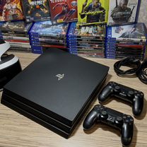 PlayStation 4 Pro 1TB Гарантия + 40Игр