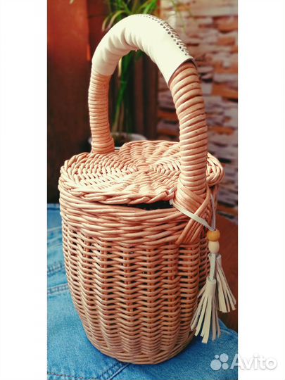 Сумка плетеная