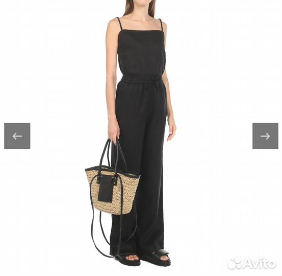 Льняные брюки maison david