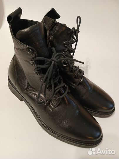 Новые кожаные ботинки Италия р. 41