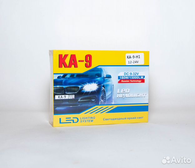 LED лампы KA-9 H1, H4