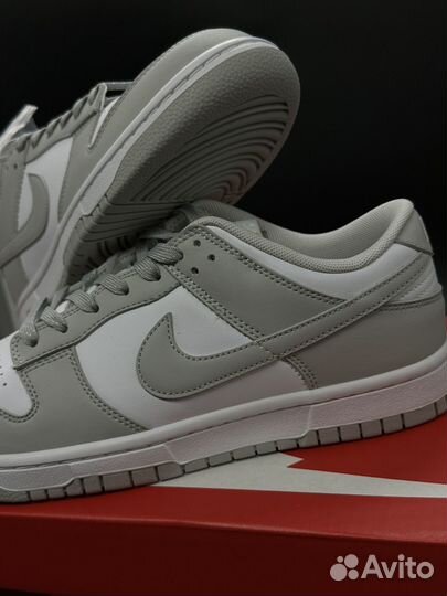 Nike dunk Low grey fog оригинал