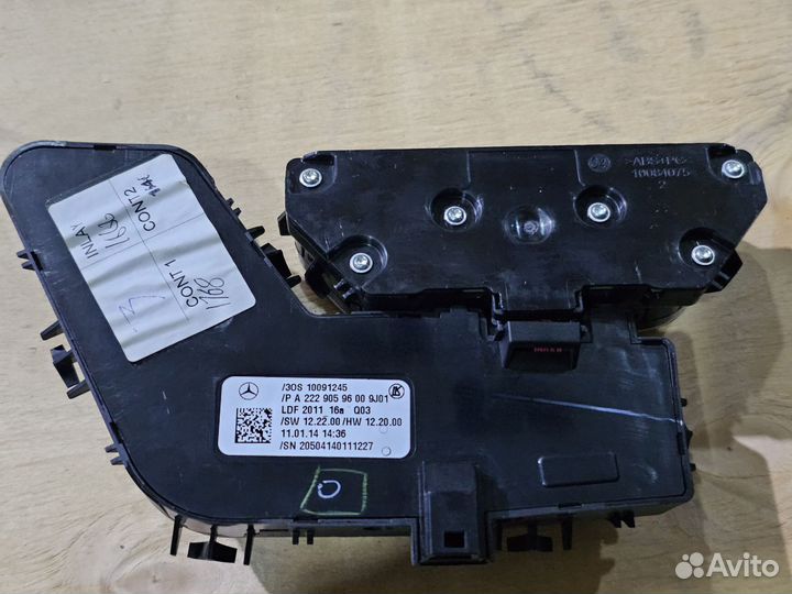 Блок управления передним правым сиденьем W222