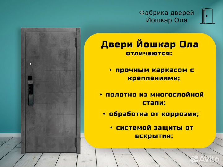 Умная входная дверь smart