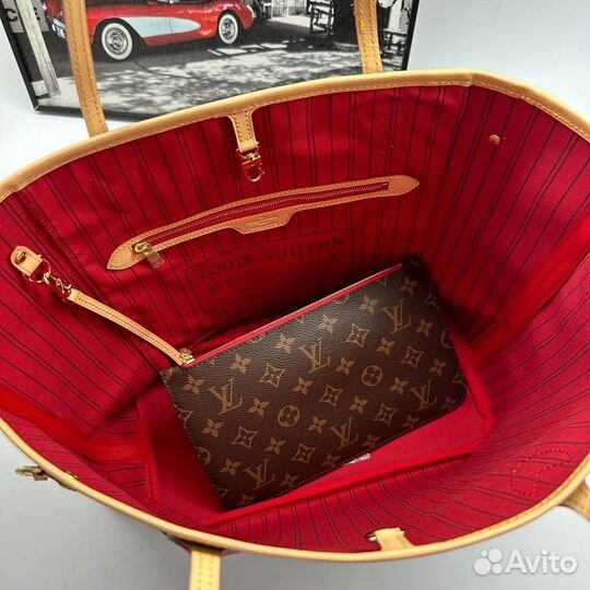 Сумка louis vuitton neverfull mm monogram