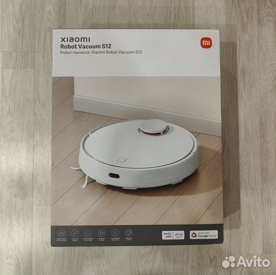 Робот-пылесос Xiaomi Robot Vacuum S12