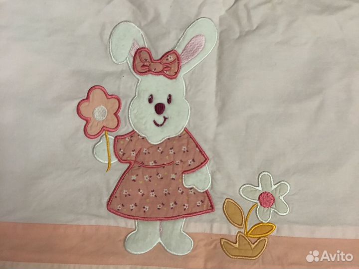 Бортики и Балдахин в кроватку Феретти feretti