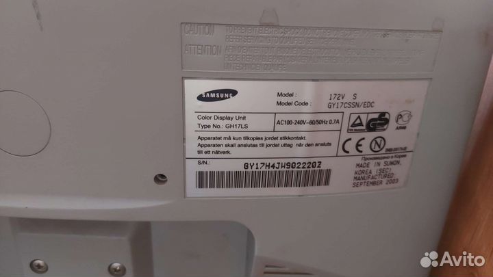 Монитор для компьютера Samsung