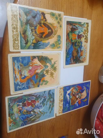 Открытки - По сказу П.П. Бажова. Палех