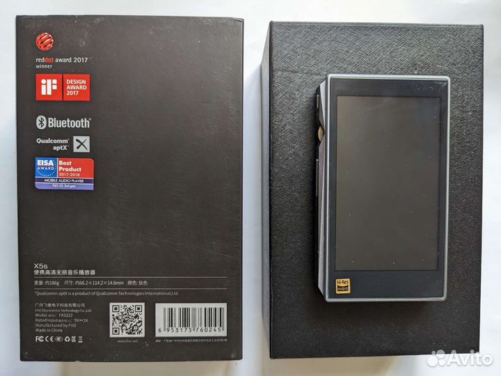 Hi-Res Плеер Fiio X5s