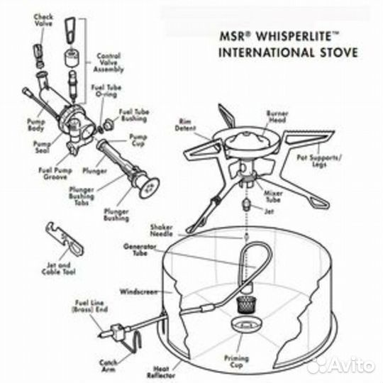 MSR WhisperLite International, Новая в упаковке