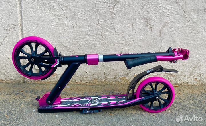 Самокат TechTeam TT jogger-210 Pink/black 2022